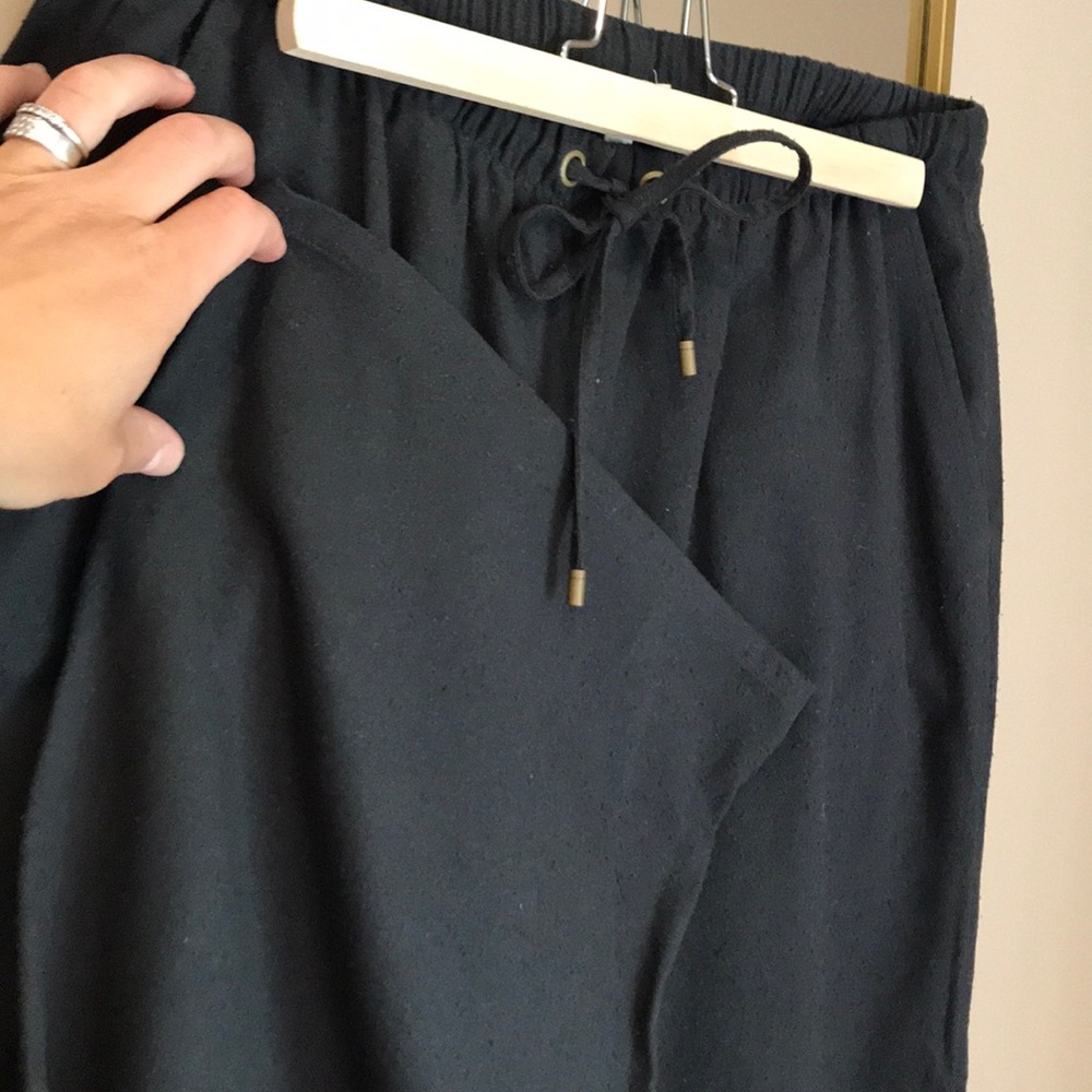 100% natural silk lightweight pants.